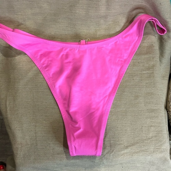 Nwt SKIMS SWIM Micro Tanga ‘Neon Pink’ Bikini Bottoms Sz 4X - Picture 5 of 8
